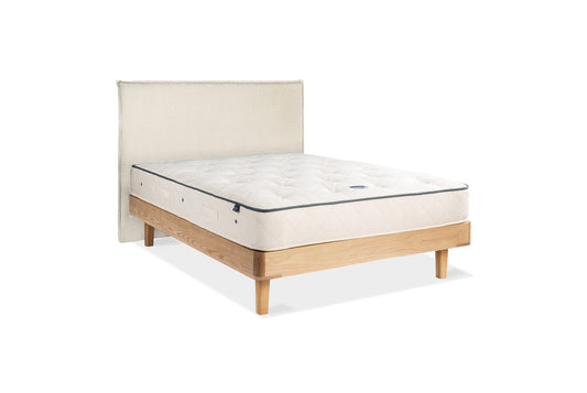 The Haldon Bed | Washed_Linen - Oatmeal