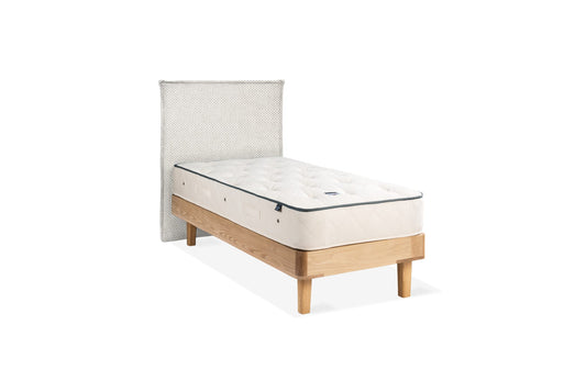 The Haldon Bed | Linara_Cotton_Linen - Porridge