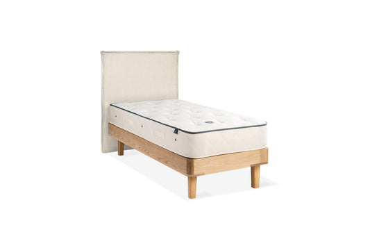 The Haldon Bed | Washed_Linen - Oatmeal