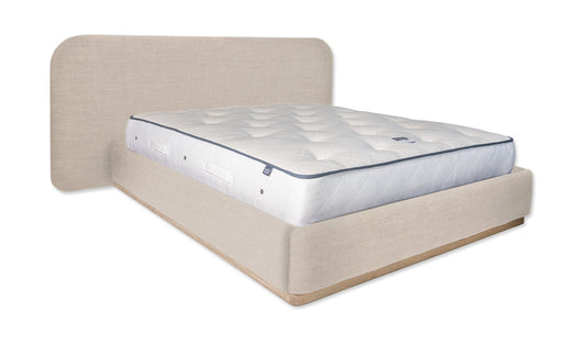 The Halstock Bed | House_Wool - Oyster