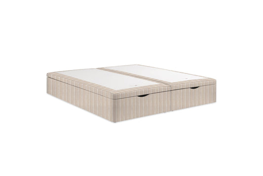The Low Ottoman Base | Bouclé - Stripe