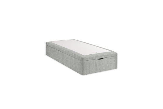 The Low Ottoman Base | Jute_Linen - Mist