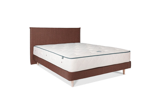 The Low Prideaux Bed | Jute_Linen - Sienna