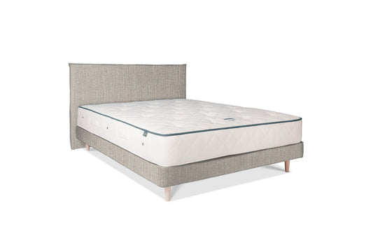 The Low Prideaux Bed | Jute_Linen - Straw