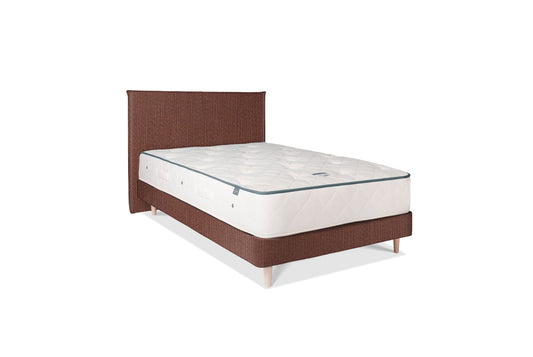 The Low Prideaux Bed | Jute_Linen - Sienna