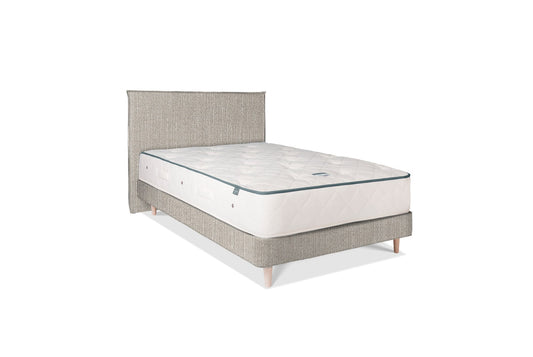 The Low Prideaux Bed | Jute_Linen - Straw