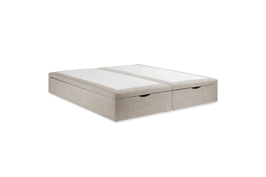 The Low Ottoman Base | ReNew™_Wool_Blend - Oat