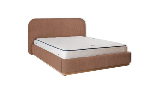 The Narrow Halstock Bed | House_Linen - Brick