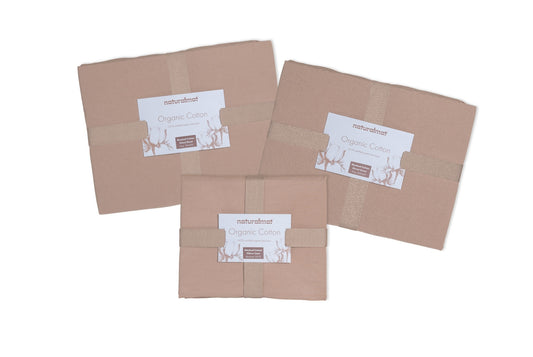 Clay Washed Organic Cotton Bed Linen Set