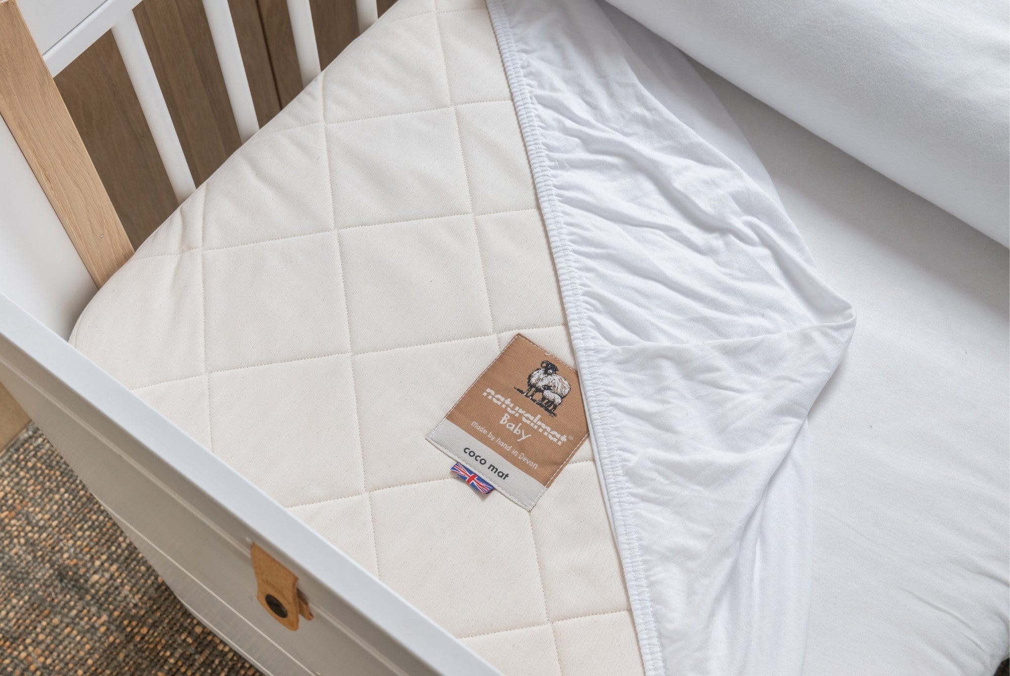 Nursery Organic Cotton Jersey Fitted Sheets