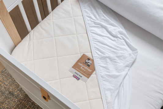 Nursery Organic Cotton Jersey Fitted Sheets (pair)