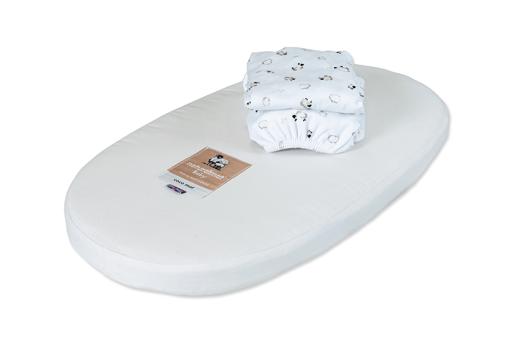 Moses Basket Cotton Jersey Fitted Sheets