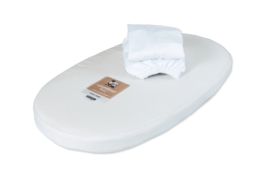 Moses Basket Cotton Jersey Fitted Sheets (pair)