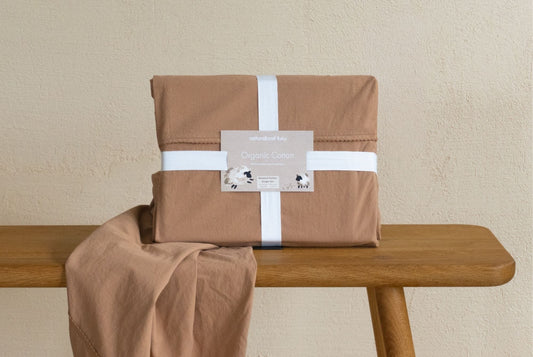 Nursery Clay Washed Organic Cotton Bed Linen Set