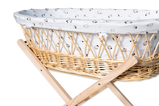 Wicker Moses Basket Bundle