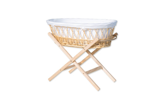 Wicker Moses Basket Bundle