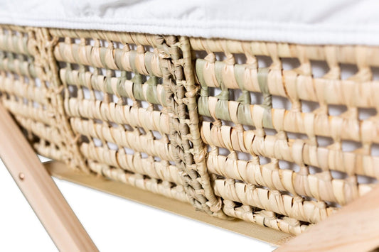 Palm Leaf Moses Basket Bundle