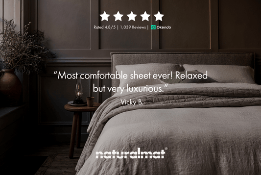 Organic Hemp Deep Fitted Sheet