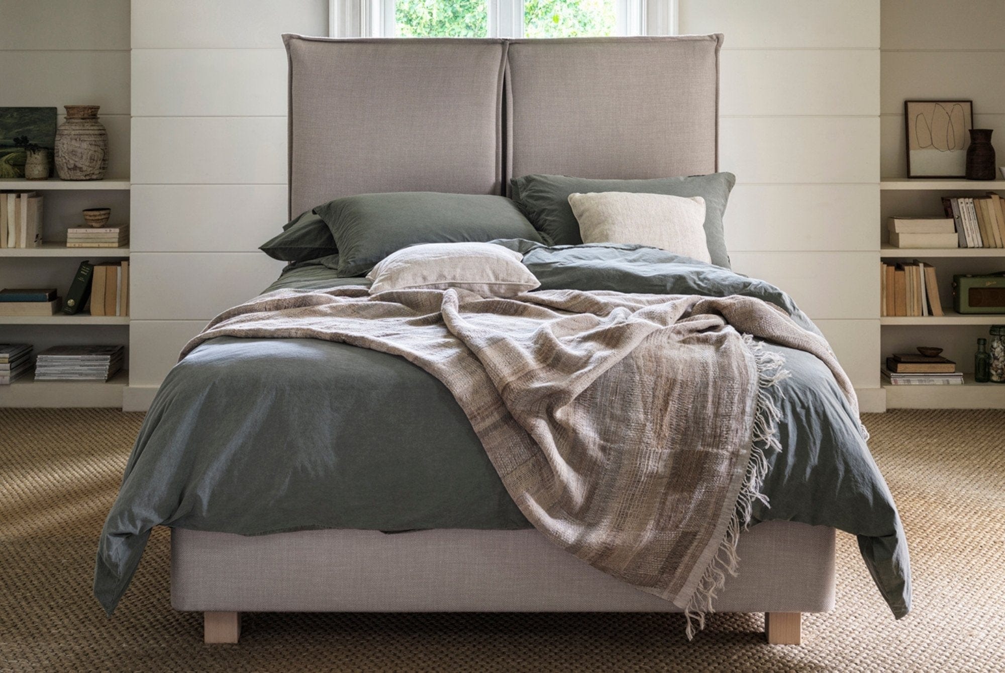 Mizzle Washed Organic Cotton Bed Linen Set