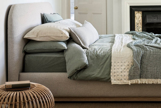 Washed Organic Cotton Bed Linen Set