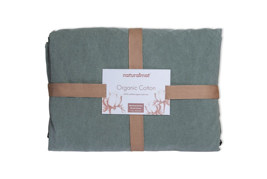 Washed Organic Cotton Fitted Sheet
