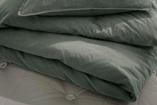 Washed Organic Cotton Duvet Cover