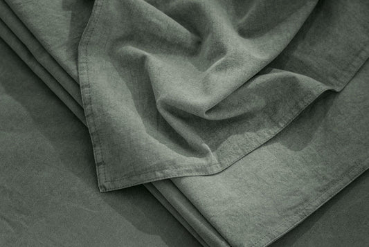Washed Organic Cotton Flat Sheet