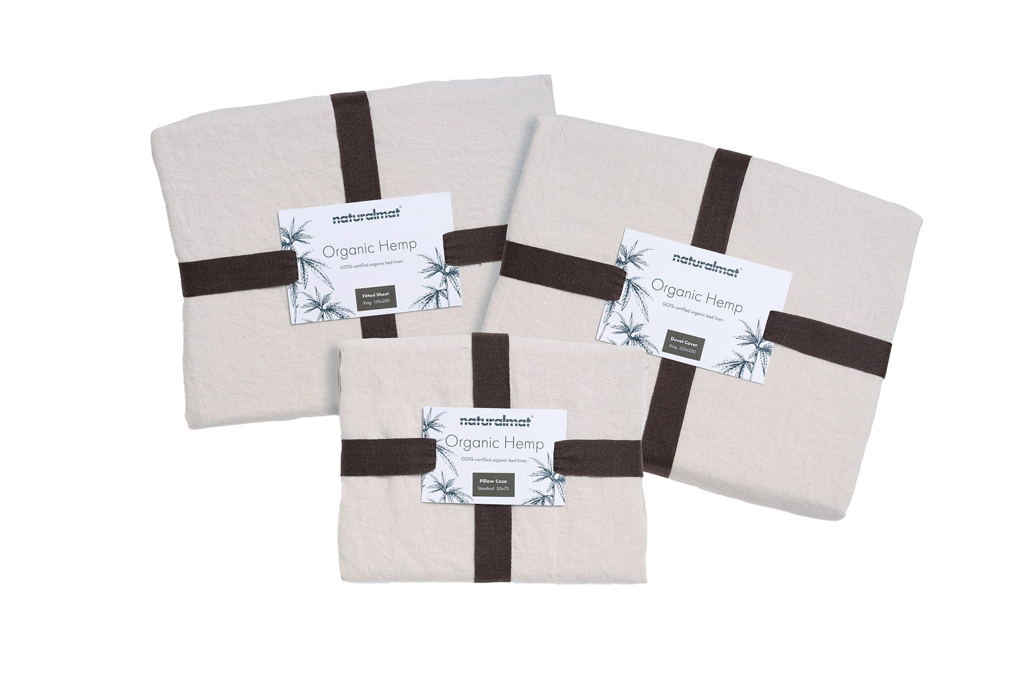 Organic Hemp Emperor Bed Linen Set