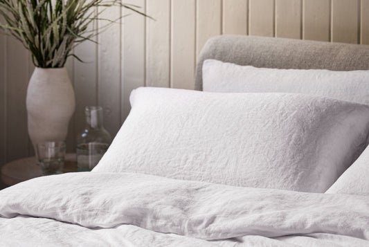 Organic Linen Standard Pillowcases (pair)