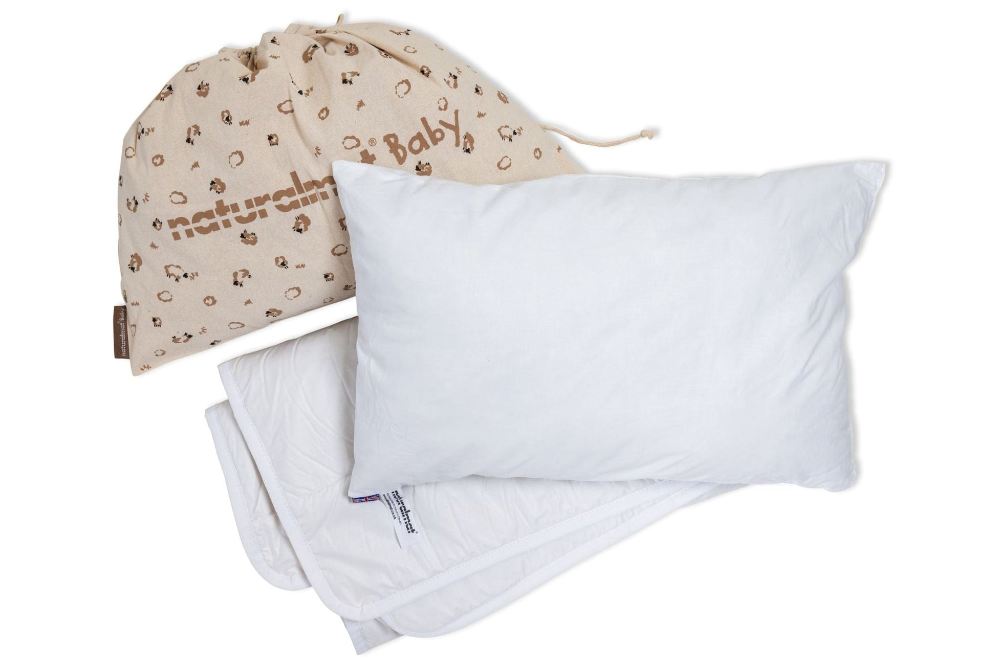 Nursery Goose Down Pillow – Naturalmat