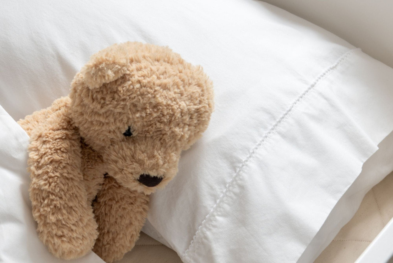 Nursery Washed Organic Cotton Pillowcase