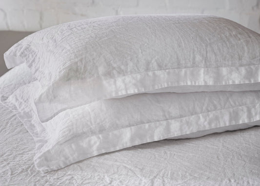 Oxford Organic Linen Pillowcases (pair)