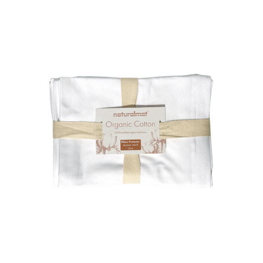 Organic Cotton Jersey Pillow Protectors (Pair)