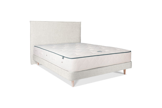 The Prideaux Bed | Linara_Cotton_Linen - Porridge