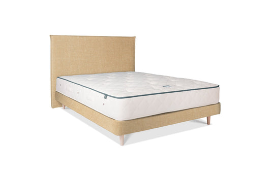The Prideaux Bed | Slubby_Linen - Havana