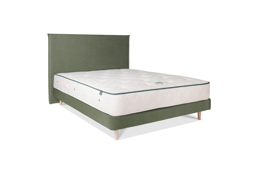 The Prideaux Bed | Cotton_Velvet - Eucalyptus