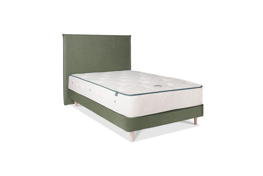 The Prideaux Bed | Cotton_Velvet - Eucalyptus