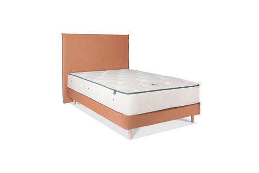 The Prideaux Bed | Cotton_Velvet - Rosewater