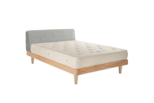 The Appledore Bed | Jute_Linen - Mist