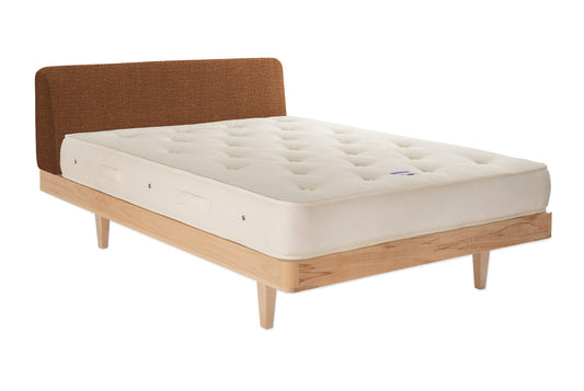 The Appledore Bed | Slubby_Linen - Clove