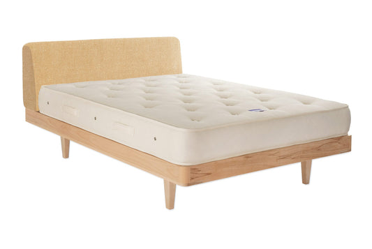 The Appledore Bed | Slubby_Linen - Havana