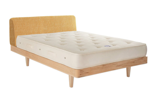 The Appledore Bed | Slubby_Linen - Tobacco