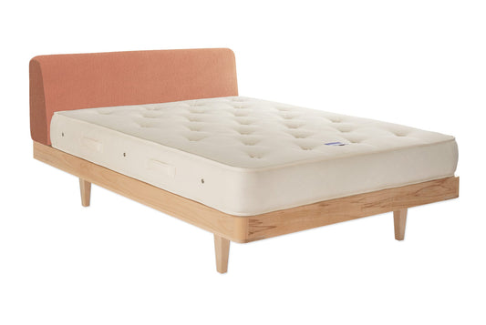 The Appledore Bed | Cotton_Velvet - Rosewater