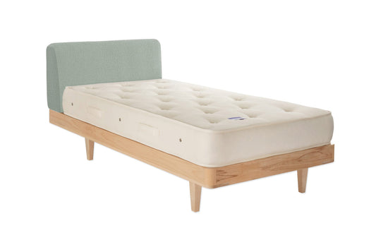 The Appledore Bed | Linara_Cotton_Linen - Seaglass