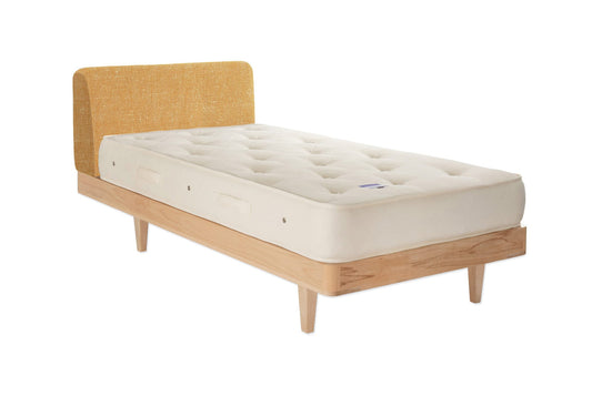 The Appledore Bed | Slubby_Linen - Tobacco
