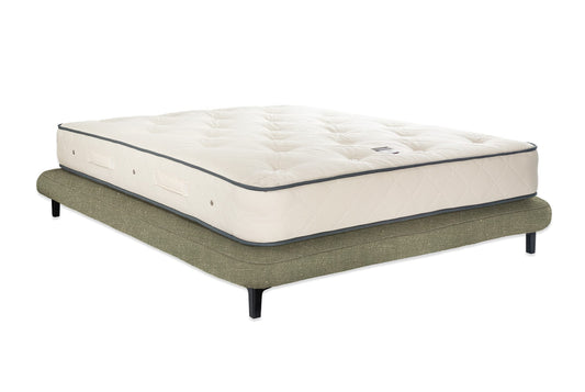 The Ashford Base | Slubby_Linen - Pesto