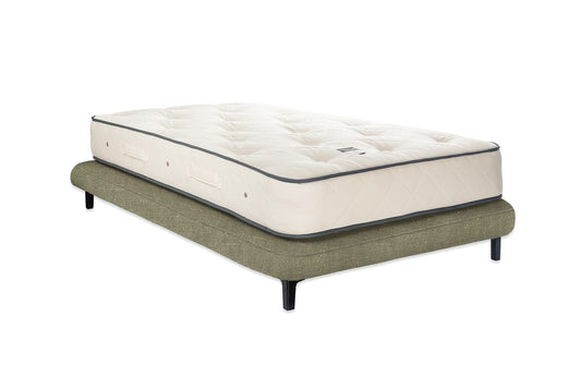 The Ashford Base | Slubby_Linen - Pesto