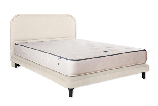 The Ashford Bed | Linara_Cotton_Linen - Porridge