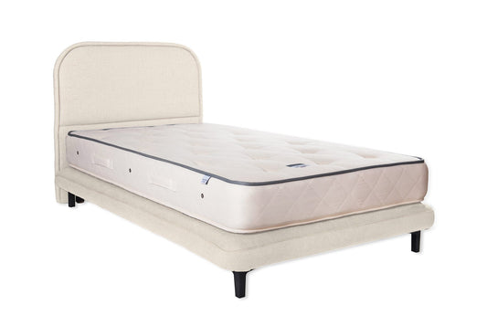 The Ashford Bed | Linara_Cotton_Linen - Porridge