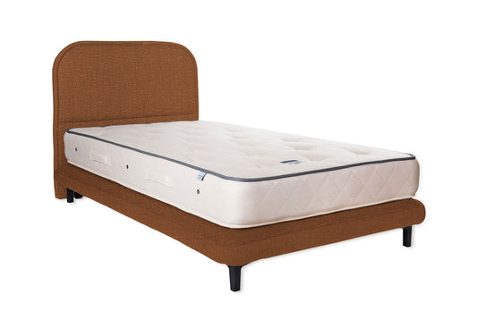 The Ashford Bed | Slubby_Linen - Clove